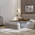 ΚΡΕΒΑΤΙ 185S ΕΚΡΟΥ ΥΦΑΣΜΑ ΣΤΑΧΤΙ